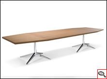 Collezione Ghirlanda - Modular Conference table Tribute to Florence Knoll.