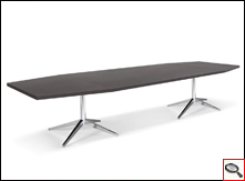 Modular conference table Ghirlanda, tribute to Florence Knoll.