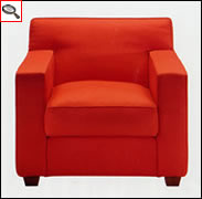 Armchair designed by Jean Michel Frank.