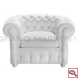 Fauteuil Chesterfield.