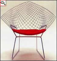 Harry Bertoia - fauteuil Diamond Chair