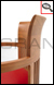 Barrel chair, Barrel sessel, designed by Frank Loyd Wright