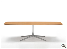 "Florence table" - rectangular top Tribute to Florence Knoll