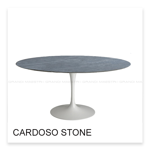Tulip Table with Cardoso stone