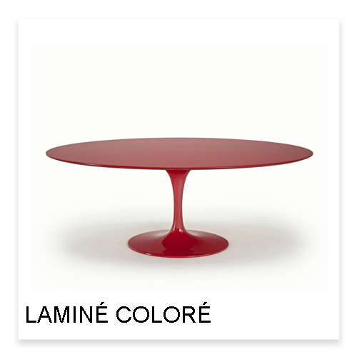 Eero Saarinen Tablle Tulip Laminé Coloré