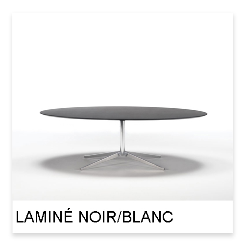 Florence Knoll Table Florence Laminé Noir