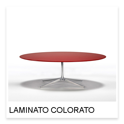 Florence Knoll Tavolo Florence in laminato colorato