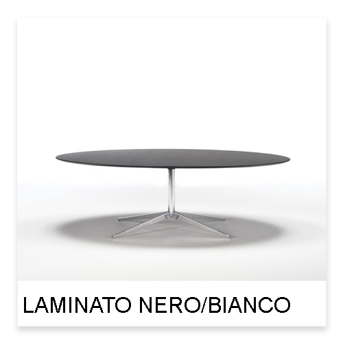 Florence Knoll Tavolo Florence in laminato nero