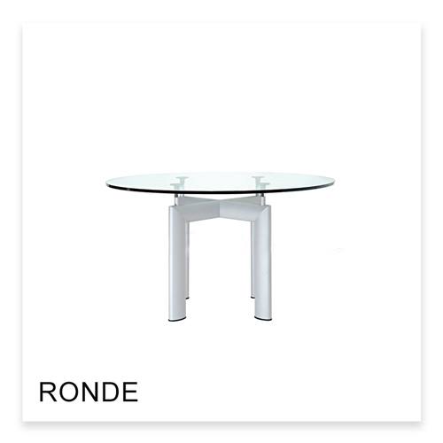 Lecorbusier Table Tube d’Avion ronde