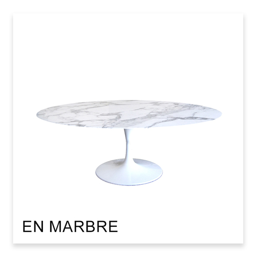Eero Saarinen Tablle Tulip en marbre